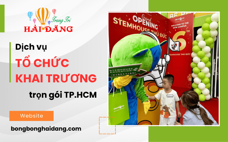 dịch vụ tổ chức khai trương trọn gói