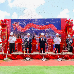 TỔ CHỨC TRANG TRÍ LỄ ĐỘNG THỔ KHU KINH TẾ ĐÊM THE REGINA KHÁNH NGỌC