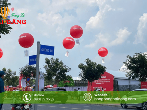 Trang Trí Hải Đăng cho thuê bóng khí cầu tại Tân Phú Trung Củ Chi uy tín, giá rẻ