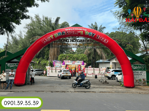 Cho thuê cổng hơi, trụ lối đi, tivi sự kiện tại TP.HCM