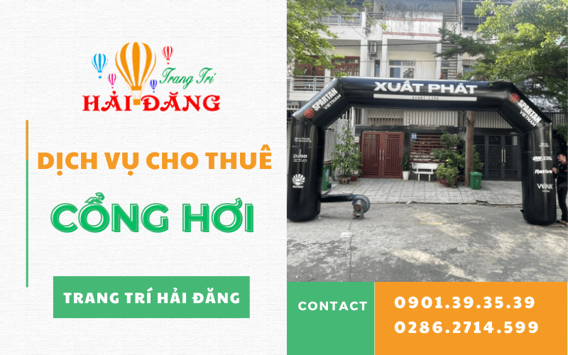 Dịch vụ cho thuê cổng hơi