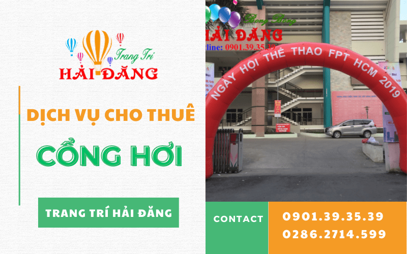 Dịch vụ cho thuê cổng hơi