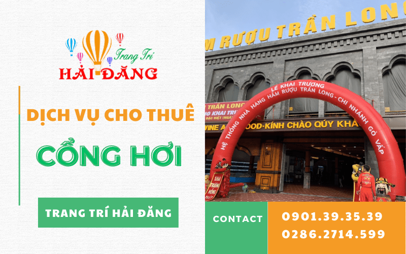 Dịch vụ cho thuê cổng hơi