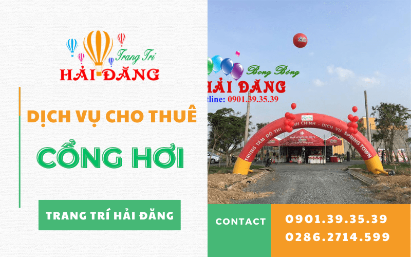 Dịch vụ cho thuê cổng hơi