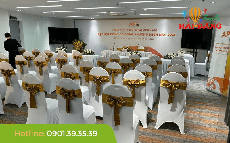 dịch vụ tổ chức sự kiện trọn gói tại TPHCM