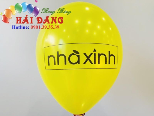 Bong Bóng In Thương Hiệu
