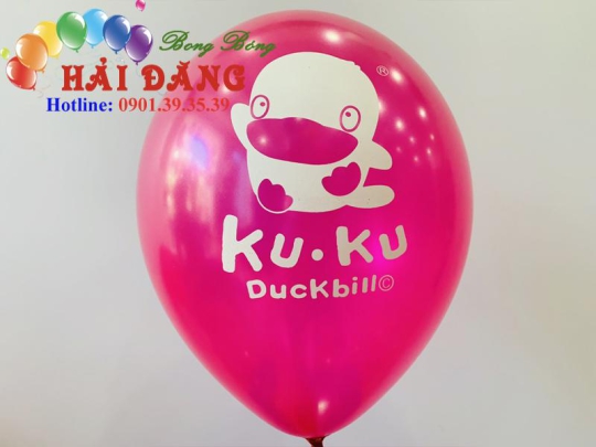 In Logo Quảng Cáo Lên Bóng