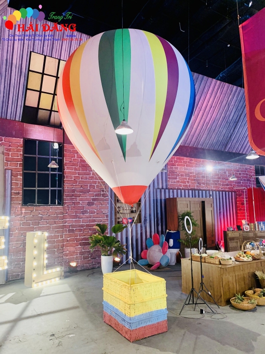 BÓNG KHÍ CẦU QUAY PHIM TRƯỜNG