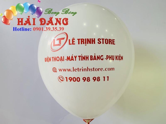 Bong Bóng In Logo