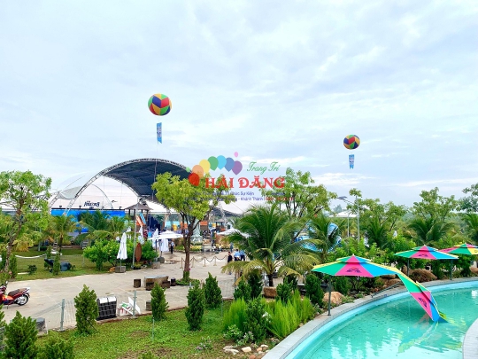 BÓNG KHÍ CẦU AMAZING BAY SƠN TIÊN
