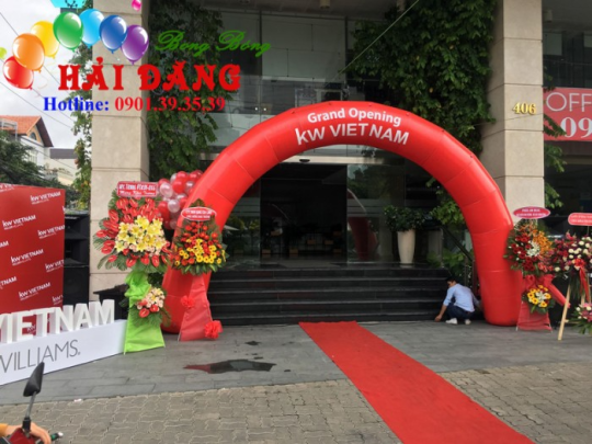 Cho Thuê Cổng Hơi Khai Trương