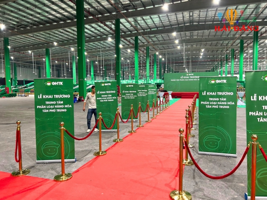 Tổ chức khai trương trọn gói cho Giao Hàng Tiết Kiệm Tân Phú Trung