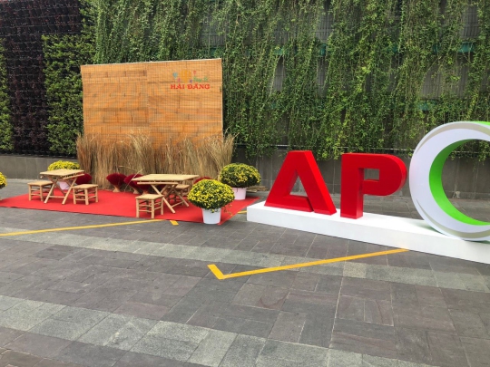 Tổ chức tất niên tại cty APC Điện Biên Phủ