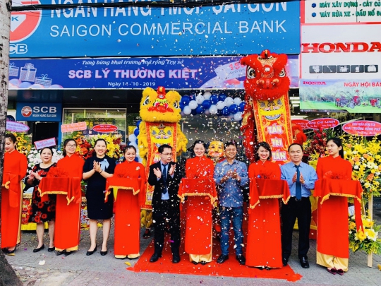 KHAI TRƯƠNG NGÂN HÀNG SCB