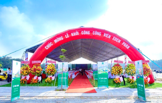 TỔ CHỨC LỄ KHỞI CÔNG EDEN PARK BÌNH DƯƠNG