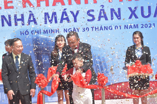 TỔ CHỨC LỄ KHÁNH THÀNH NHÀ MÁY GIA VÕ 