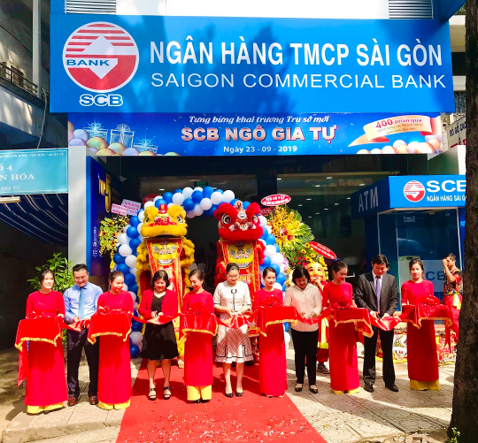 Tổ Chức Khai Trương Ngân Hàng SCB Ngô Gia Tự Quận 10