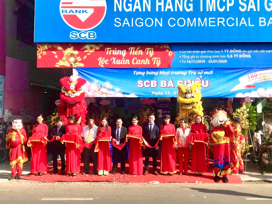 TỔ CHỨC KHAI TRƯƠNG NGÂN HÀNG SCB CHI NHÁNH BÀ CHIỂU