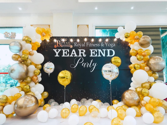 TRANG TRÍ YEAR END PARTY BACKGROUND 